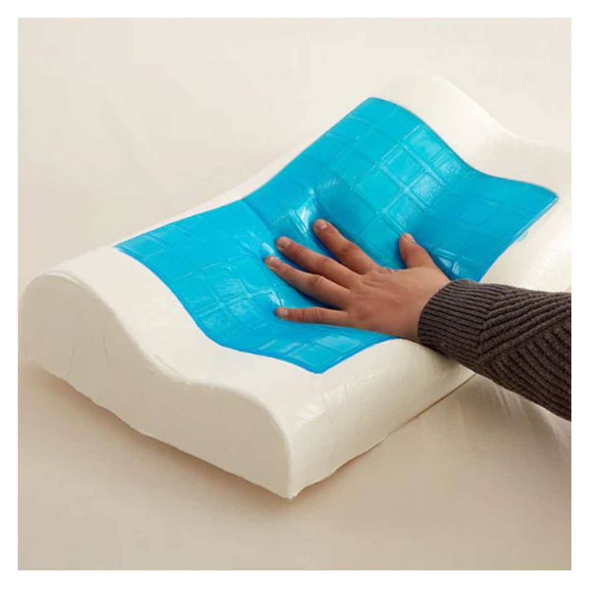 Almohada Memory Pillow  Cool Gel + Funda